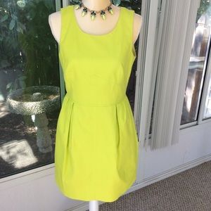 J. Crew Yellow Sleeveless Dress